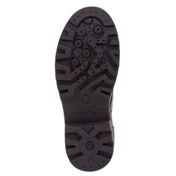 Geox Girls J Casey G. N Lace Up Leather School Shoe
