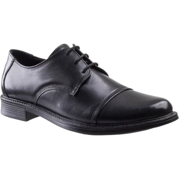 Amblers Mens Bristol Safety Lace Up Leather Shoes Black 10 UK