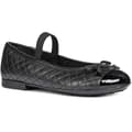 Miniatyrbilde 1 av 3: Geox Girls Bow Leather School Shoes
