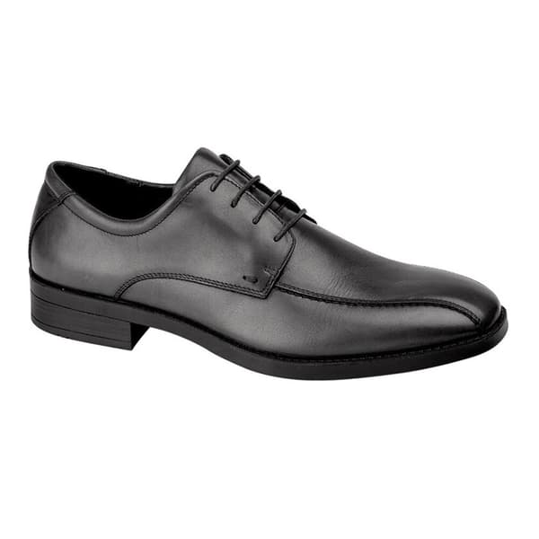 IMAC Mens Leather Oxfords Black 6 UK