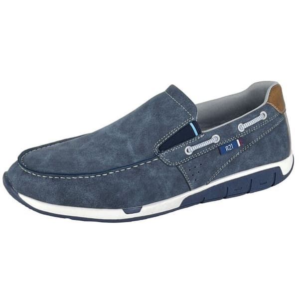 R21 Mens Boat Shoes Navy 10 UK