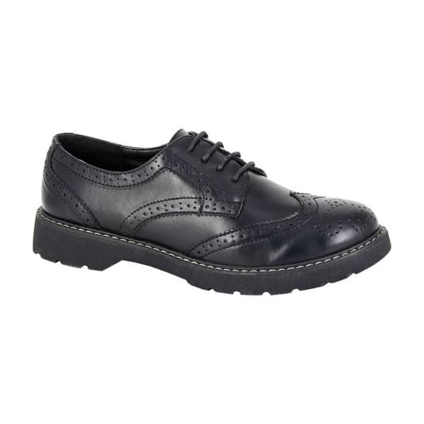 Boulevard Womens/Ladies Matte PU Brogues