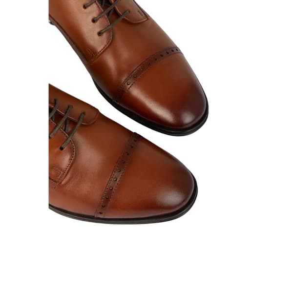Debenhams Mens Archie - Brogues med tåhätta i läder