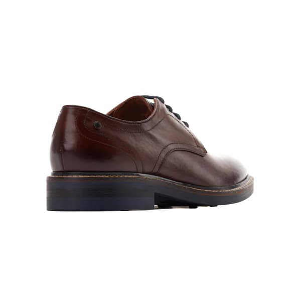 Base London Mens Mawley Leather Derby Shoes