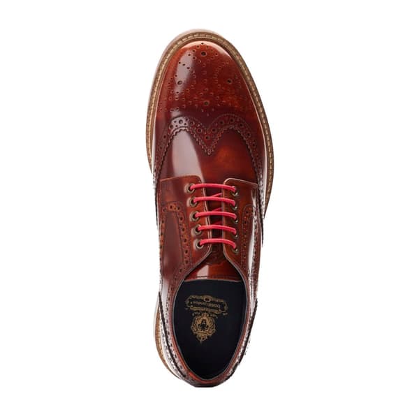 Base London Mens Woburn Hi Shine Brogues
