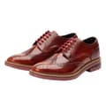 Pikkukuva 5 / 5: Base London Mens Woburn Hi Shine Brogues