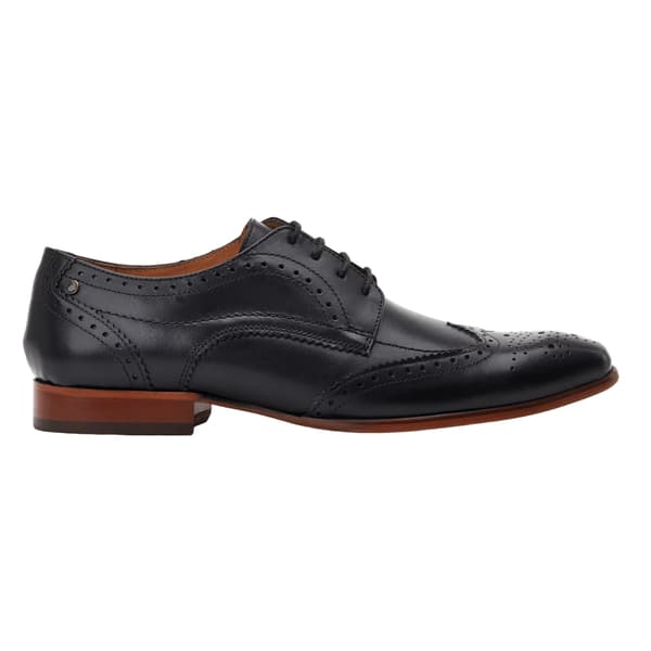 Base London Barbera läderbrogues för herrar