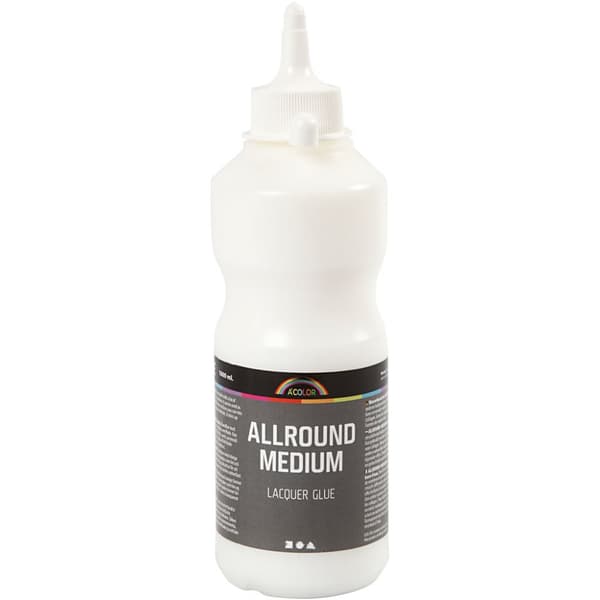 Allround medium limlack - Blank - 500 ml