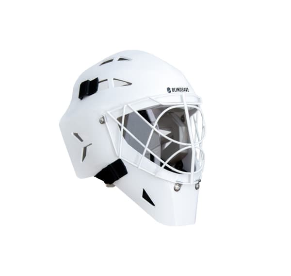 Målmandsmaske Sharky white