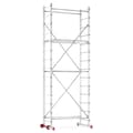 Miniatyrbillede 9 af 9: Professionelt 5m Aluminium Rullescaffold med Anti-Slip Platform, TÜV Certificeret