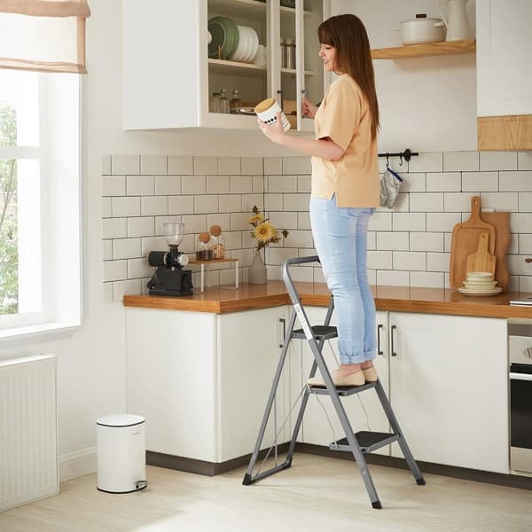 Foldestige til hjemmet 3 trin Anti-skrid stige til hjemmet