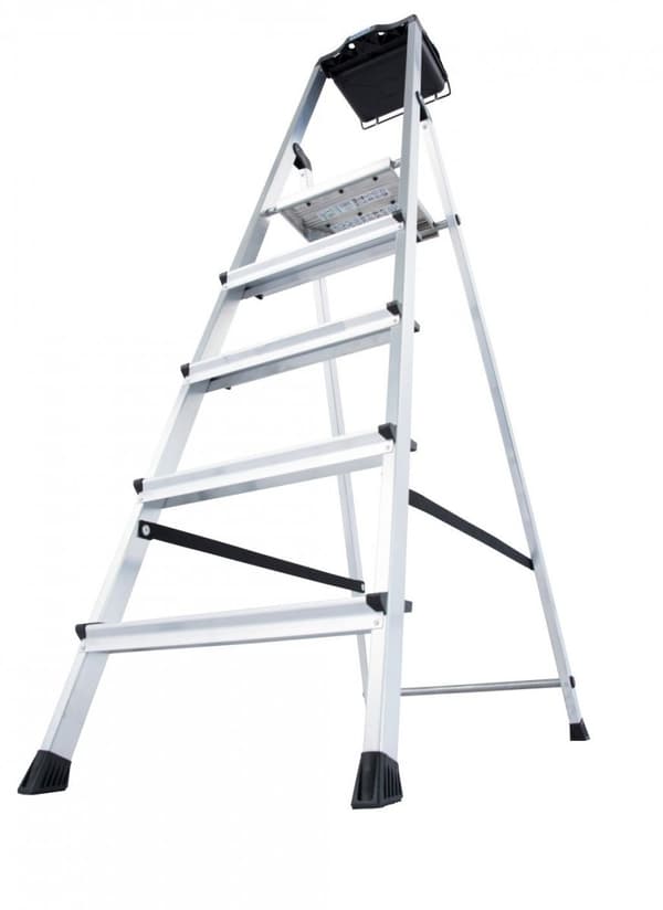 Krause Secury MultiGrip Fritstående Stige 5 Trin