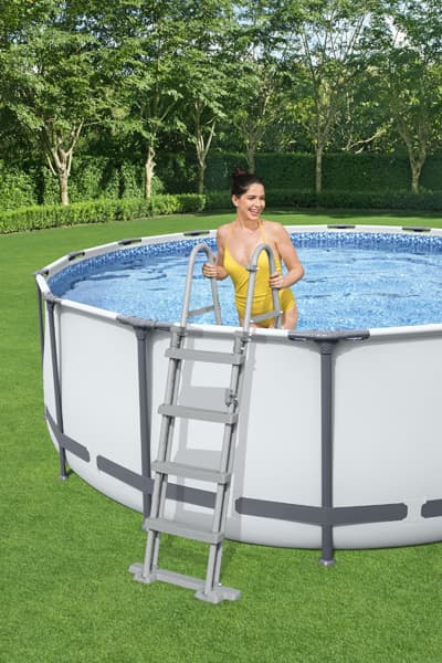 Säkerhetsstege för pool 122 cm #58331