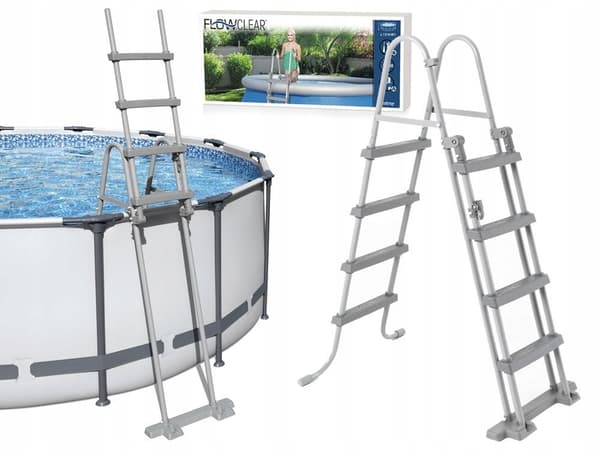 Säkerhetsstege för pool 122 cm #58331