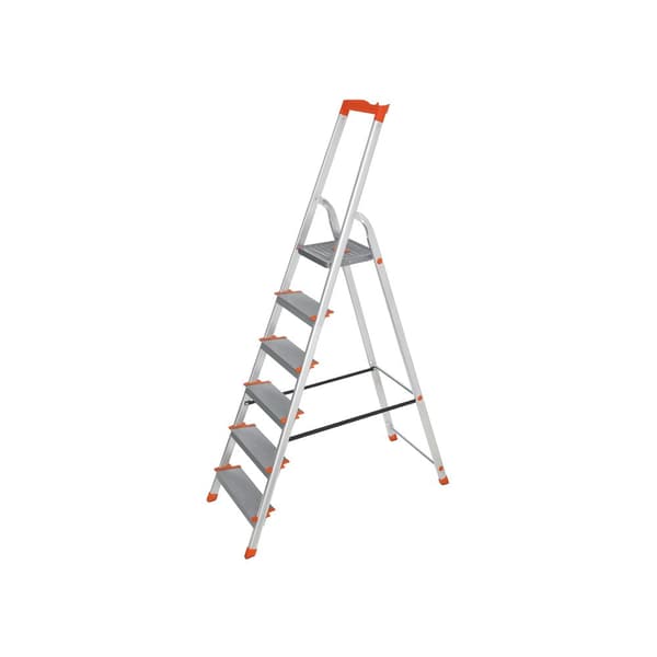 Aluminiumstege med 6 steg