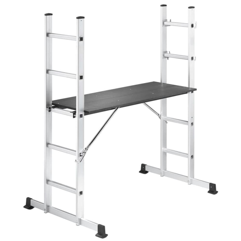 Hailo stige/ stillas sett ProfiStep 86 cm aluminium 1055-001