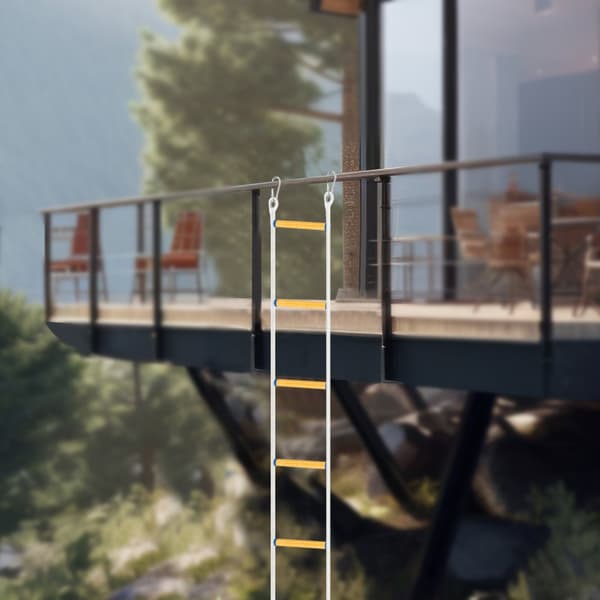 Utrymningsstege, bärbar design, nödsituation