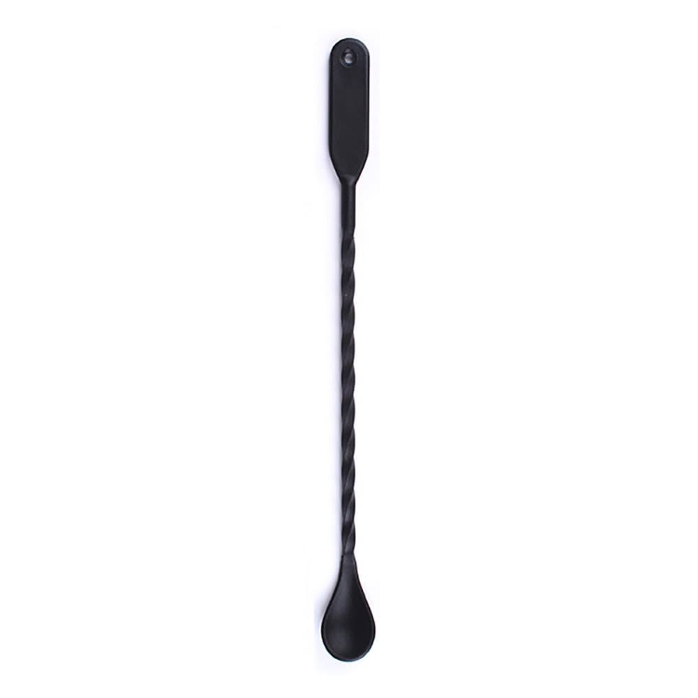 Cocktail-sked Koala Basic Flera användningsområden Svart Plast (31 x 2,7 cm)