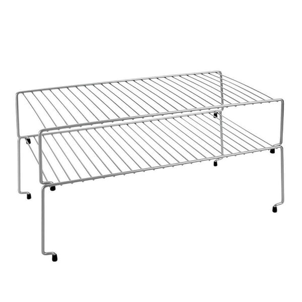 Keittiönkaapin järjestelijä Metaltex Sky Metalli 48 x 33 x 24 cm Pinottava Keittiö (2 osaa)