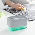 Miniatyrbillede 6 af 9: 2-i-1 sæbedispenser til håndvasken Pushoap InnovaGoods