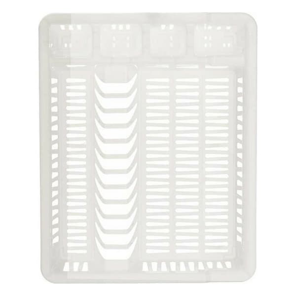 Diskställ Kinvara 2601405-2 Vit 46 x 8 x 37,5 cm (12 antal)