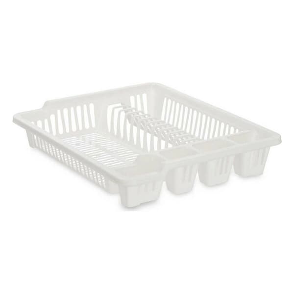 Diskställ Kinvara 2601405-2 Vit 46 x 8 x 37,5 cm (12 antal)