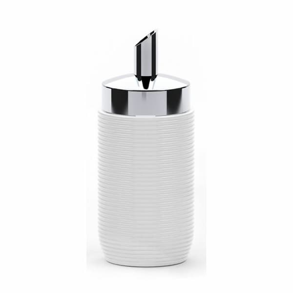 Sukkerskål Valira 3404 Porcelæn Hvid Chromsalt 250 ml