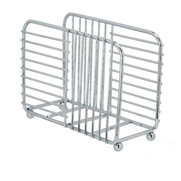 Servetthållare Kinvara CN-W7728-4 CHROME Silvrig Metall 14,5 x 11,5 x 6,5 cm (6 antal)