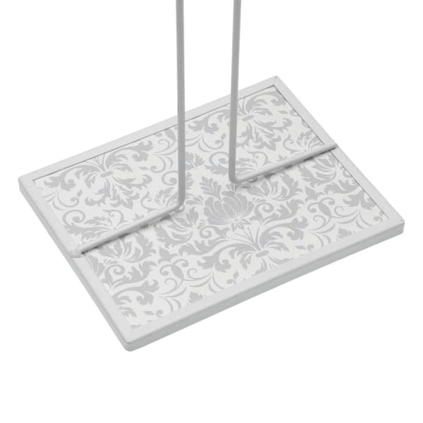 Hushållspappershållare Versa Damasco Metall Stål Trä MDF 16,5 x 31 x 13 cm