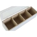 Miniatyrbillede 4 af 4: Æske til infusioner DKD Home Decor Blå Grøn Syren Krystal Træ MDF (3 enheder)
