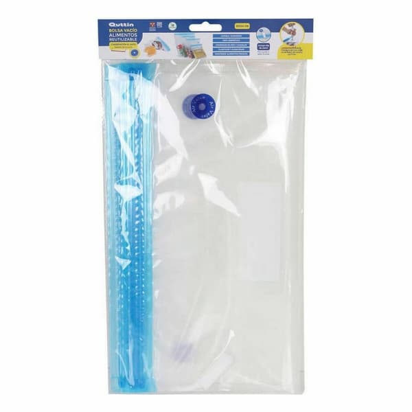 Genanvendelig madpose Quttin Vakuumrør 4 Dele 30 X 34 cm (24 enheder)