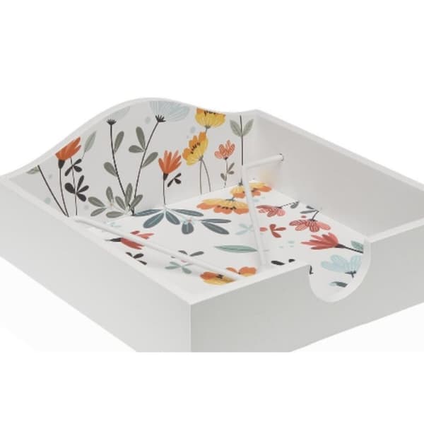 Servetthållare Versa Selene Trä MDF 18 x 7 x 18 cm