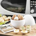 Miniatyrbild 1 av 5: Äggkokare för Mikrovågsugn med Receptbok Boilegg InnovaGoods