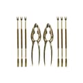 Miniatyrbild 2 av 4: Seafood Set DKD Home Decor Gyllene Rostfritt stål 8 Delar 3 x 3 x 15 cm