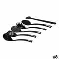 Miniatyrbillede 1 af 2: Sæt med Køkkenredskaber Quttin Quttin Sort (6 Dele) (8 enheder) (6 pcs)