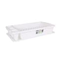 Miniatyrbillede 2 af 2: Afdrypningssstativ til køkkenvask Tontarelli Scola Plastik Hvid 45 x 26 x 8,5 cm (12 enheder)