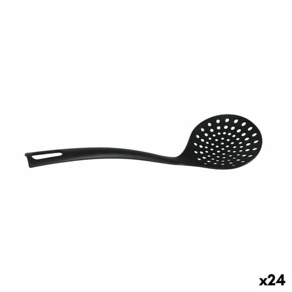 Reikäkauha Quttin Viinipullot Musta Nylon 30 x 9,5 cm (24 osaa)
