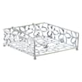 Miniatyrbild 1 av 3: Servetthållare DKD Home Decor Marguerite Silvrig Metall Plast 18 x 19 x 6 cm