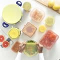 Pikkukuva 2 / 11: 10 uudelleenkäytettävän ja venyvän kannen setti Lilyd InnovaGoods
