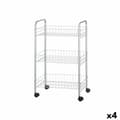 Miniatyrbillede 1 af 4: Grøn indkøbsvogn Sølvfarvet Metal Plastik 37 x 27 x 62,3 cm (4 enheder)