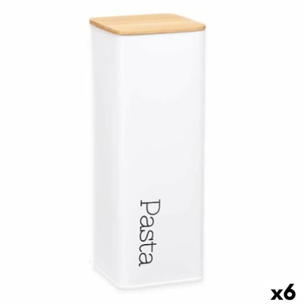 Boks Kinvara W7081-4 Hvid Metal 8 x 26,5 x 8 cm Indsæt (6 enheder)