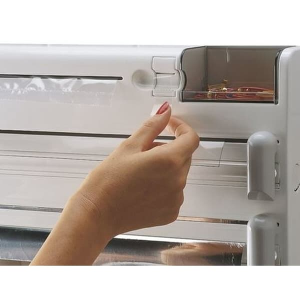 Køkkenrulleholder Leifheit 25723 Hvid Plastik