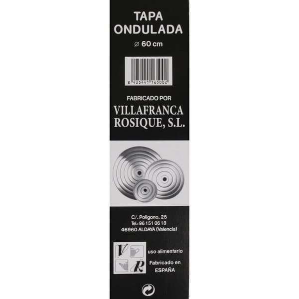 Stekpannelock VR Aluminium - Ø 50 cm