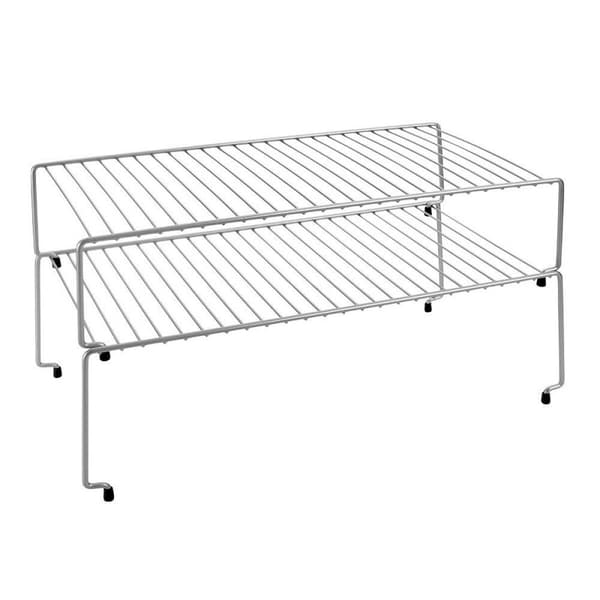 Förvaring för köksskåp Metaltex Sky Metall 48 x 33 x 24 cm Stapelbara Kök (2 antal)