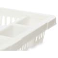 Miniatyrbild 4 av 4: Diskställ Kinvara 2601407-2 Vit Plast 42,5 x 7 x 29,5 cm (24 antal)
