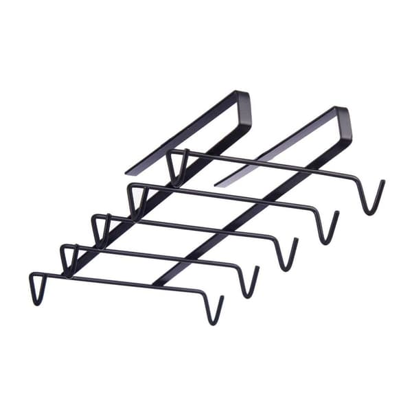 Mugghängare Kinvara W3924P-1 PDQ Svart Järn 16 x 7 x 28,5 cm (8 antal)