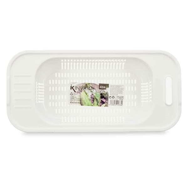 Torkställ Kinvara 04 1314 Vit Plast 47 x 9,5 x 22 cm (24 antal)