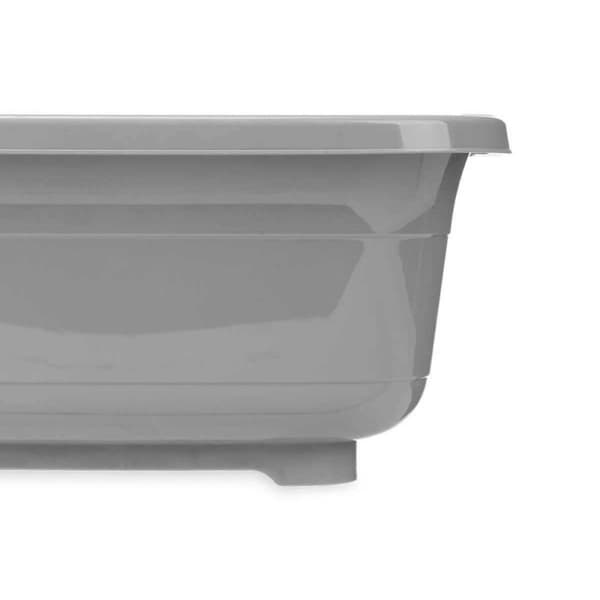 Tvättbalja Kinvara 03 1071 Grå Plast 11 L (12 antal)