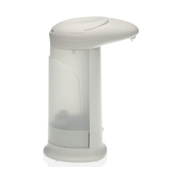 Beholder med sensor Versa Hvid ABS 8 x 21 x 12 cm 1 L