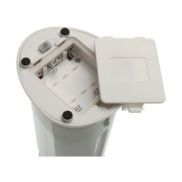 Beholder med sensor Versa Hvid ABS 8 x 21 x 12 cm 1 L